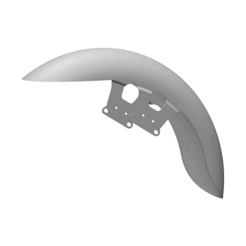 Rick's 21" Front Fender Steel - Touring 07 - up - Henne Company