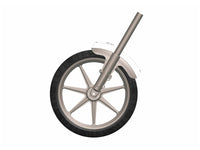 Rick's 21" Front Fender Steel - Touring 07 - up - Henne Company