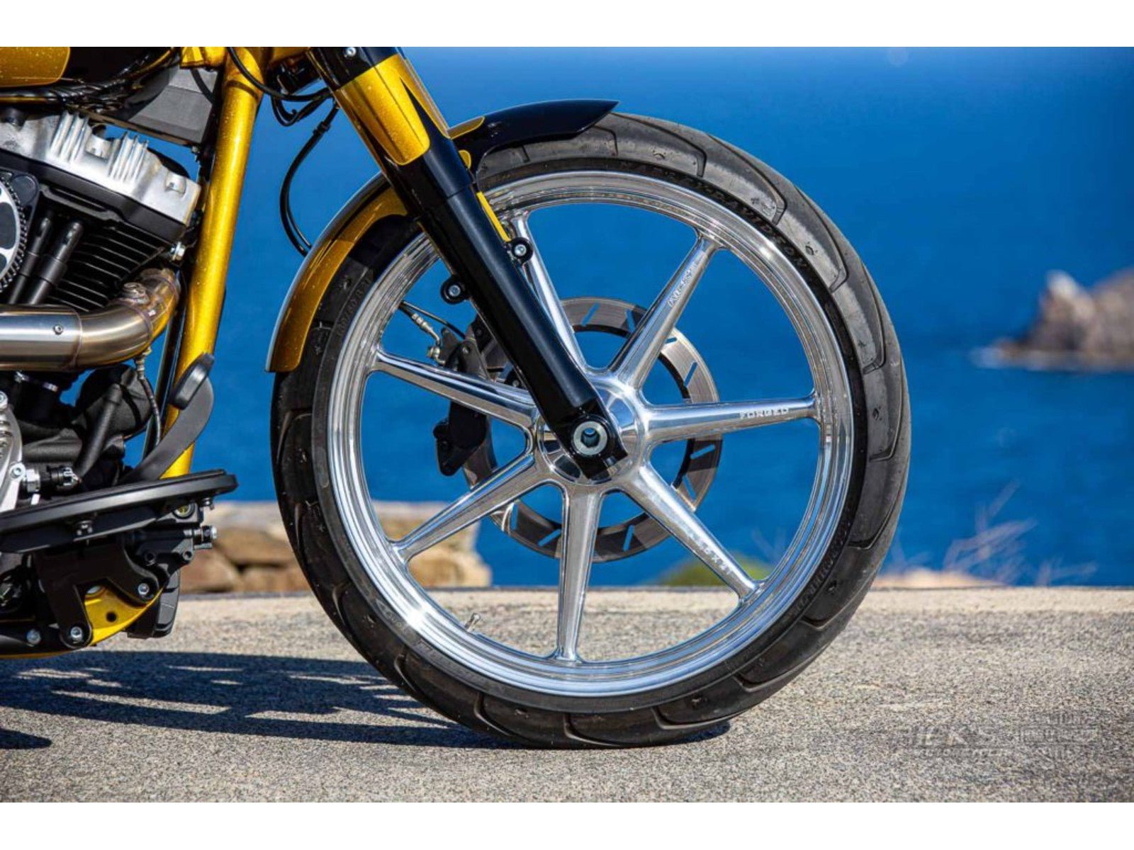 Rick's 21" Steel Front Fender "Long" - Slim / Heritage / Deluxe 18 - up - Henne Company