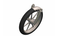 Rick's 23" Front Fender Steel - Breakout 13 - up - Henne Company