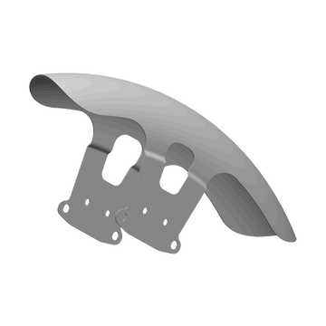 Rick's 23" Front Fender Steel - Fat Boy 18 - up - Henne Company