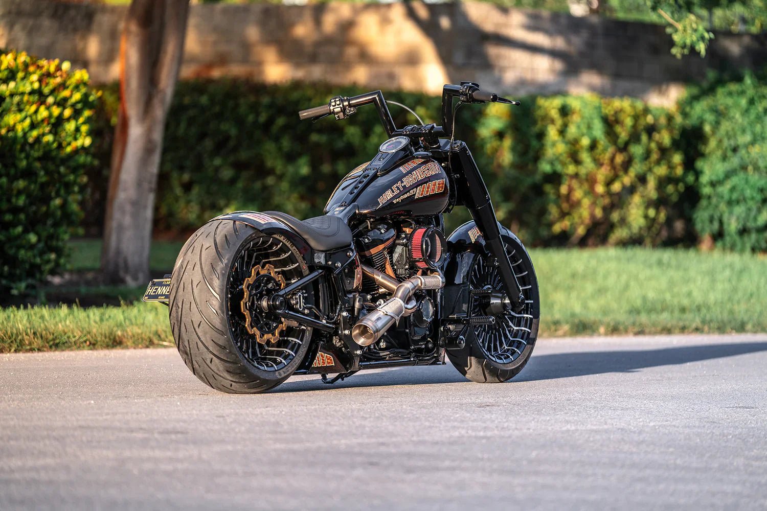 Rick's 240/260 Steel Rear Fender Kit - Fat Boy 18 - up - Henne Company