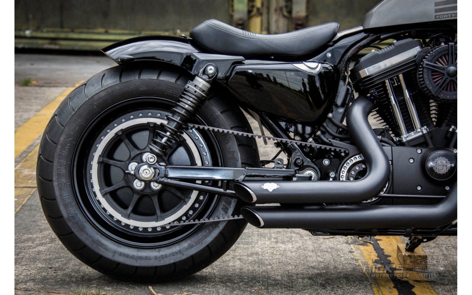 Rick's 24mm Offset Sprocket Cover - Sportster 09 - up - Henne Company