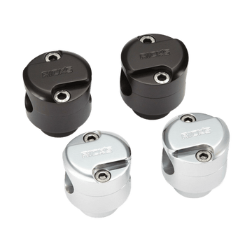 Rick's 25.4mm Bar Risers "Classic" Black - Henne Company