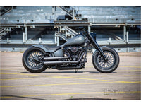 Rick's 300 Steel Rear Fender - Softail Wide 18 - up - Henne Company