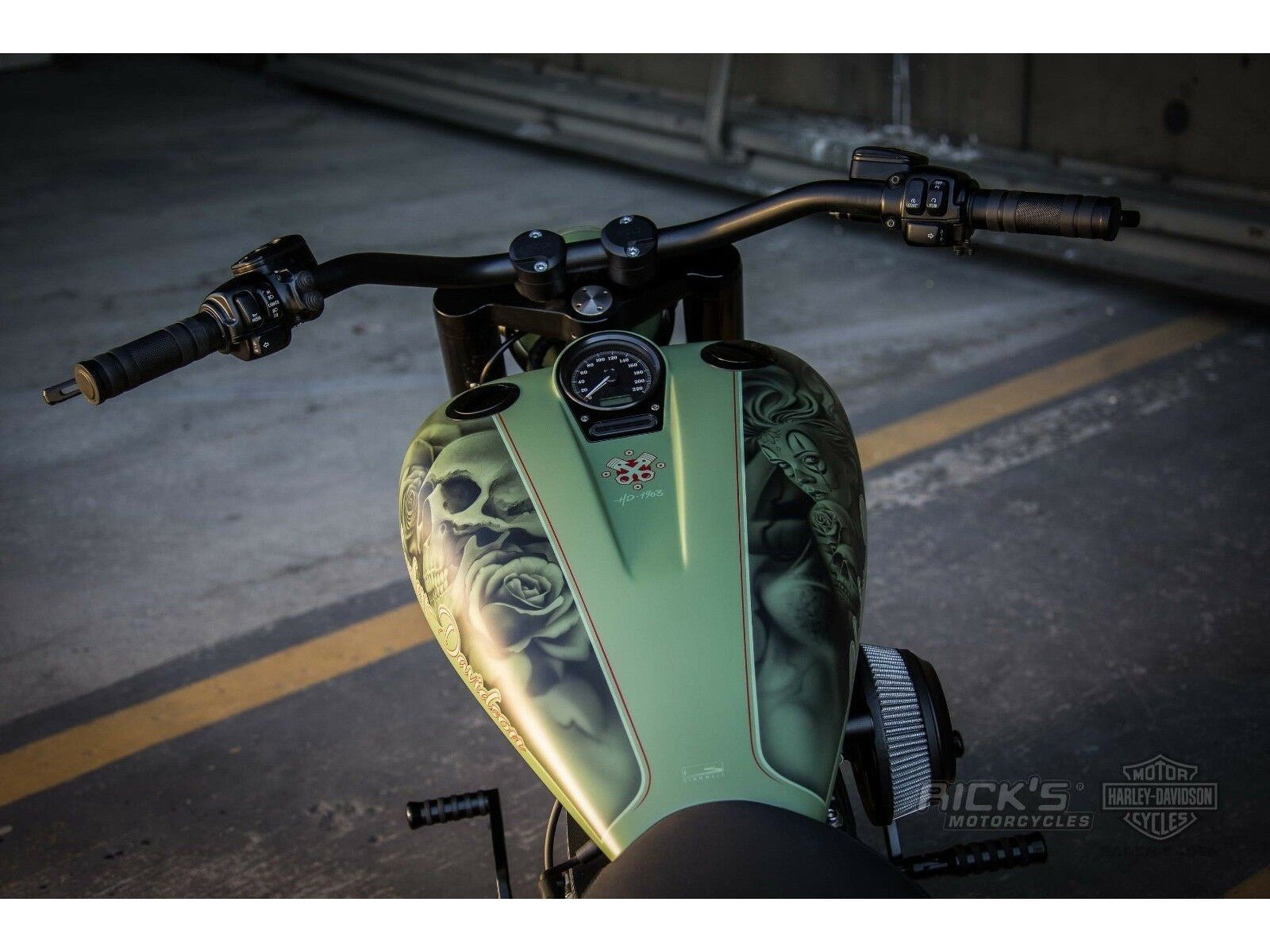 Rick's 30mm Bar Risers "Classic" Polished - Henne Company