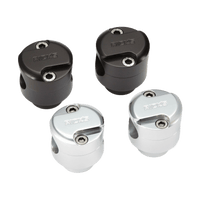 Rick's 30mm Bar Risers "Classic" Polished - Henne Company