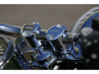 Rick's 32mm Bar Risers "Classic" Polished - Henne Company