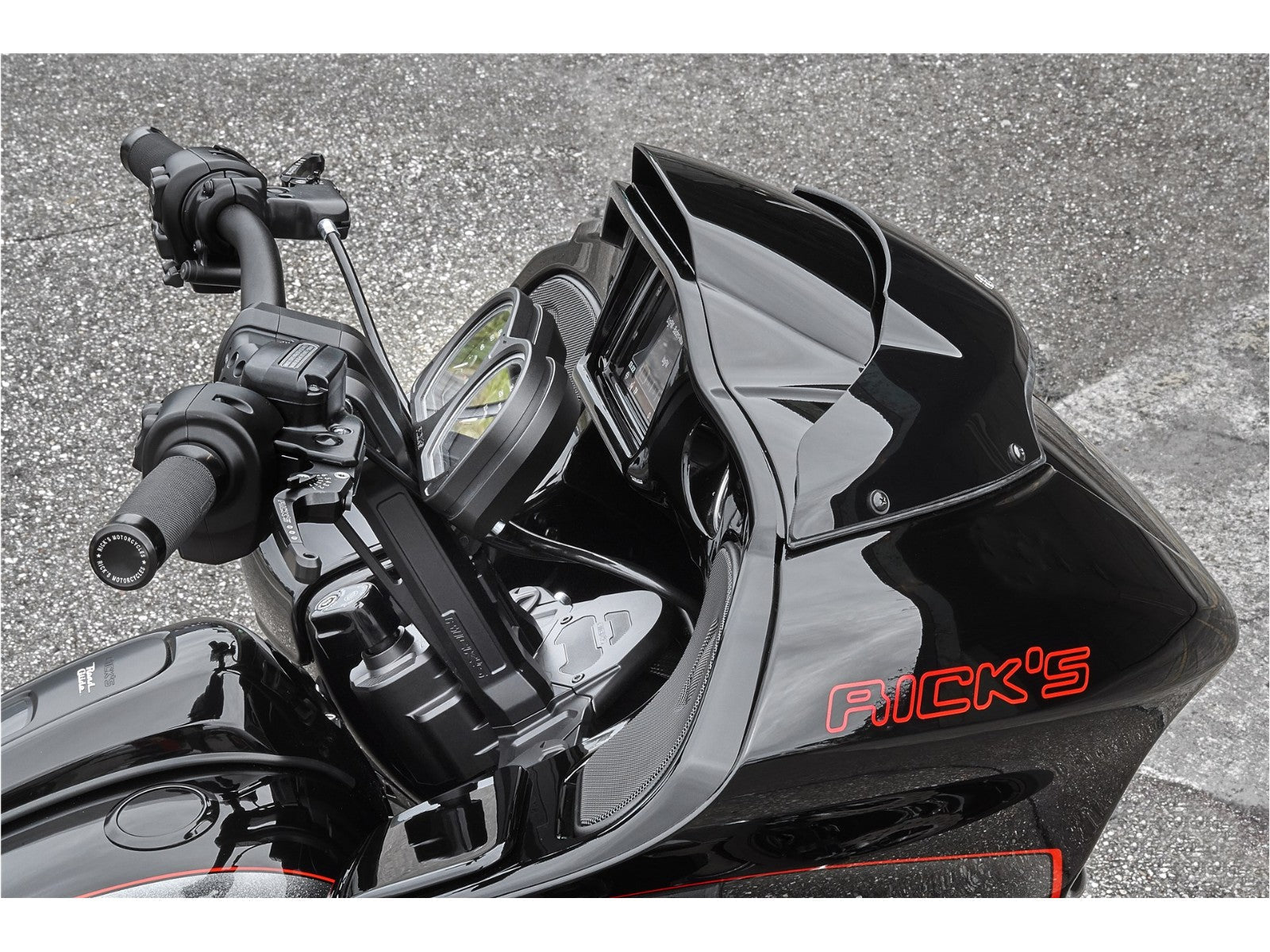 Rick's 8.5" Clubstyle Triple Tree Complete - Road Glide 14 - 23 - Henne Company