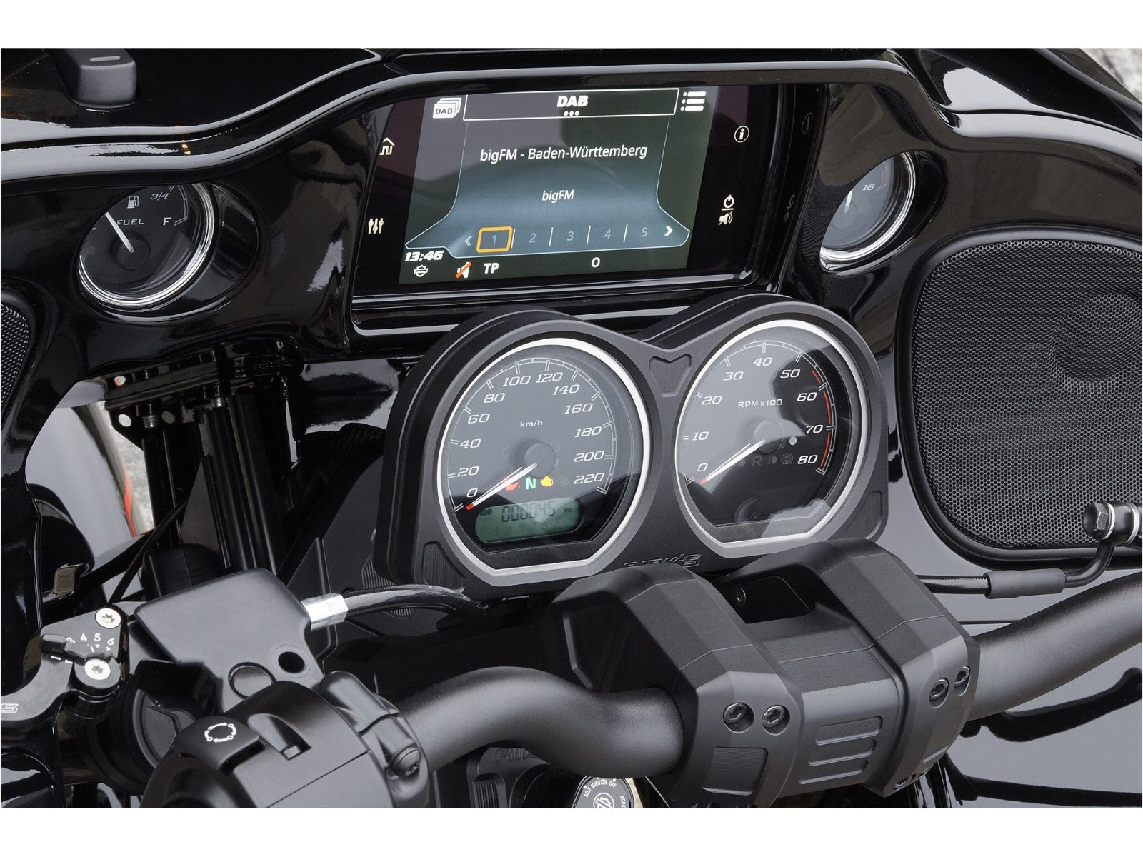 Rick's 8.5" Clubstyle Triple Tree Complete - Road Glide 14 - 23 - Henne Company