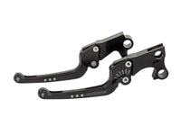 Rick's Adjustable Levers Set "Good Guys" Black - Sportster 04 - 13 - Henne Company