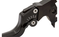 Rick's Adjustable Levers Set "Good Guys" Black - Touring 08 - 13 - Henne Company