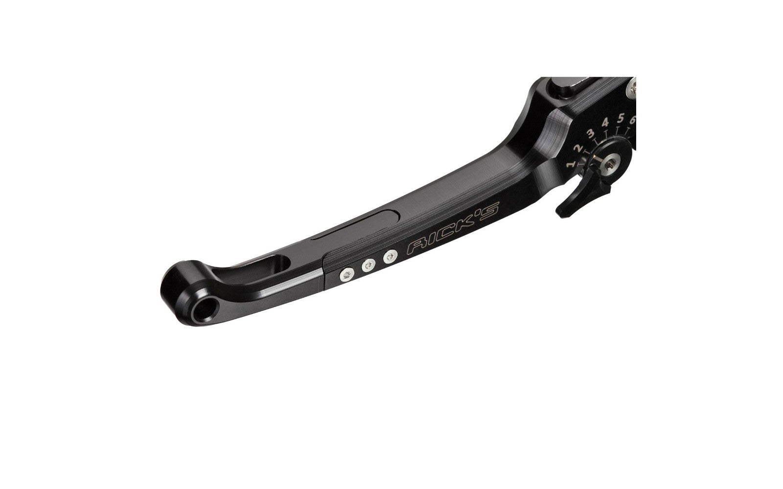 Rick's Adjustable Levers Set "Good Guys" Black - Touring 17 - 20 - Henne Company
