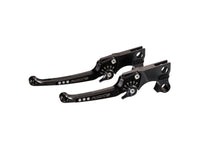Rick's Adjustable Levers Set "Good Guys" Black - Touring 24 - up - Henne Company