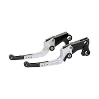 Rick's Adjustable Levers Set "Good Guys" Silver - Softail 18 - up - Henne Company