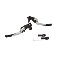 Rick's Adjustable Levers Set "Good Guys" Silver - Touring 21 - 23 - Henne Company