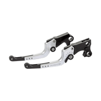Rick's Adjustable Levers Set "Good Guys" Silver - Touring 21 - 23 - Henne Company
