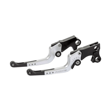Rick's Adjustable Levers Set "Good Guys" Silver - Touring 21 - 23 - Henne Company