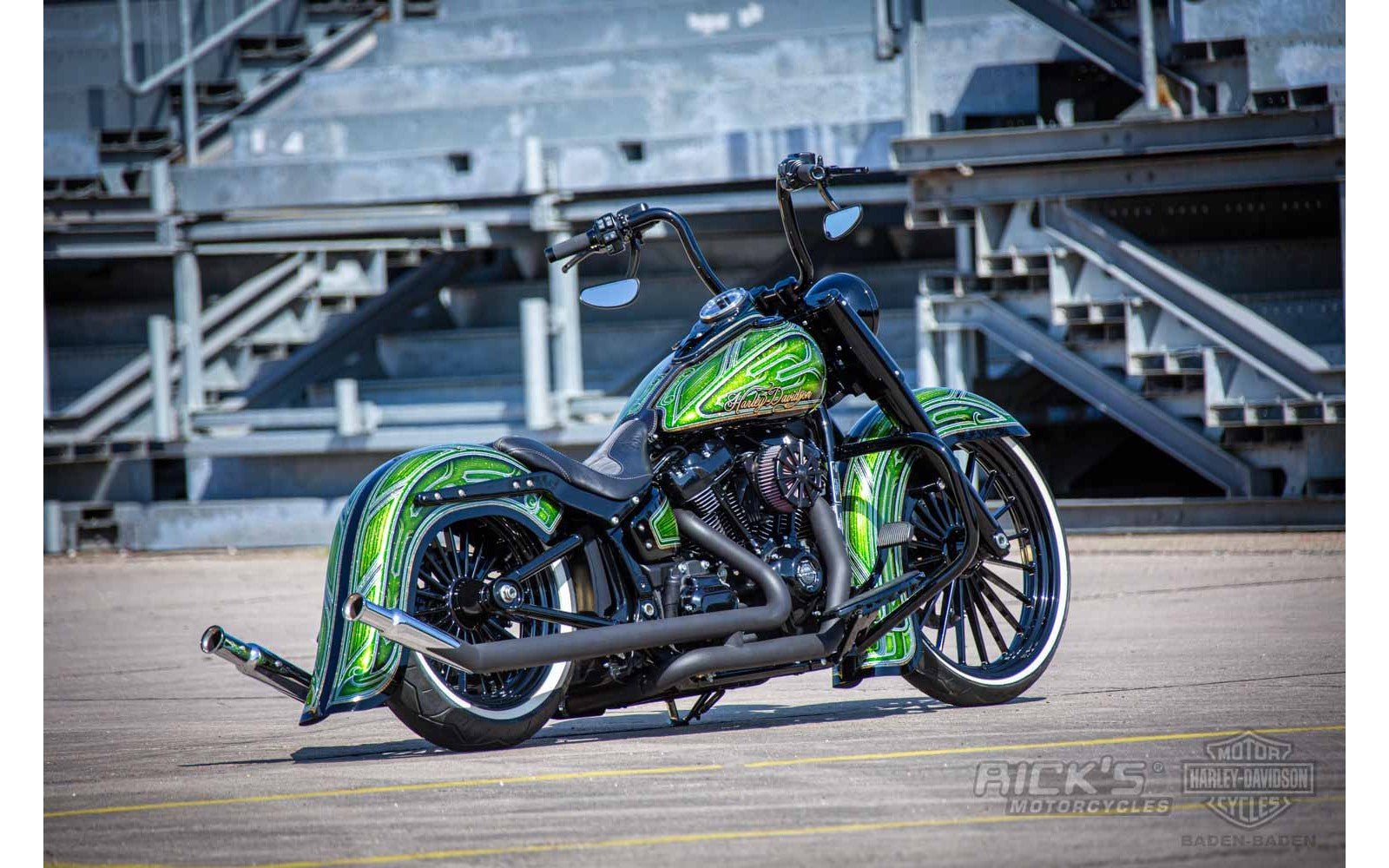 Rick's Air Filter "Good Guys 2" Black Spoke - Henne Company