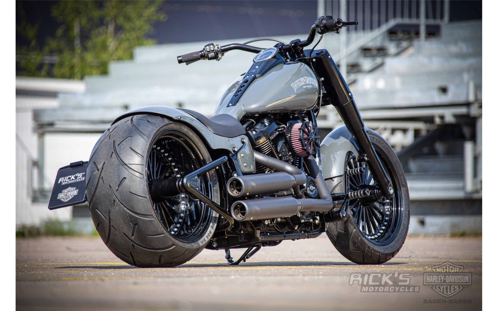 Rick's Air Filter "Good Guys 2" Black Spoke - Henne Company