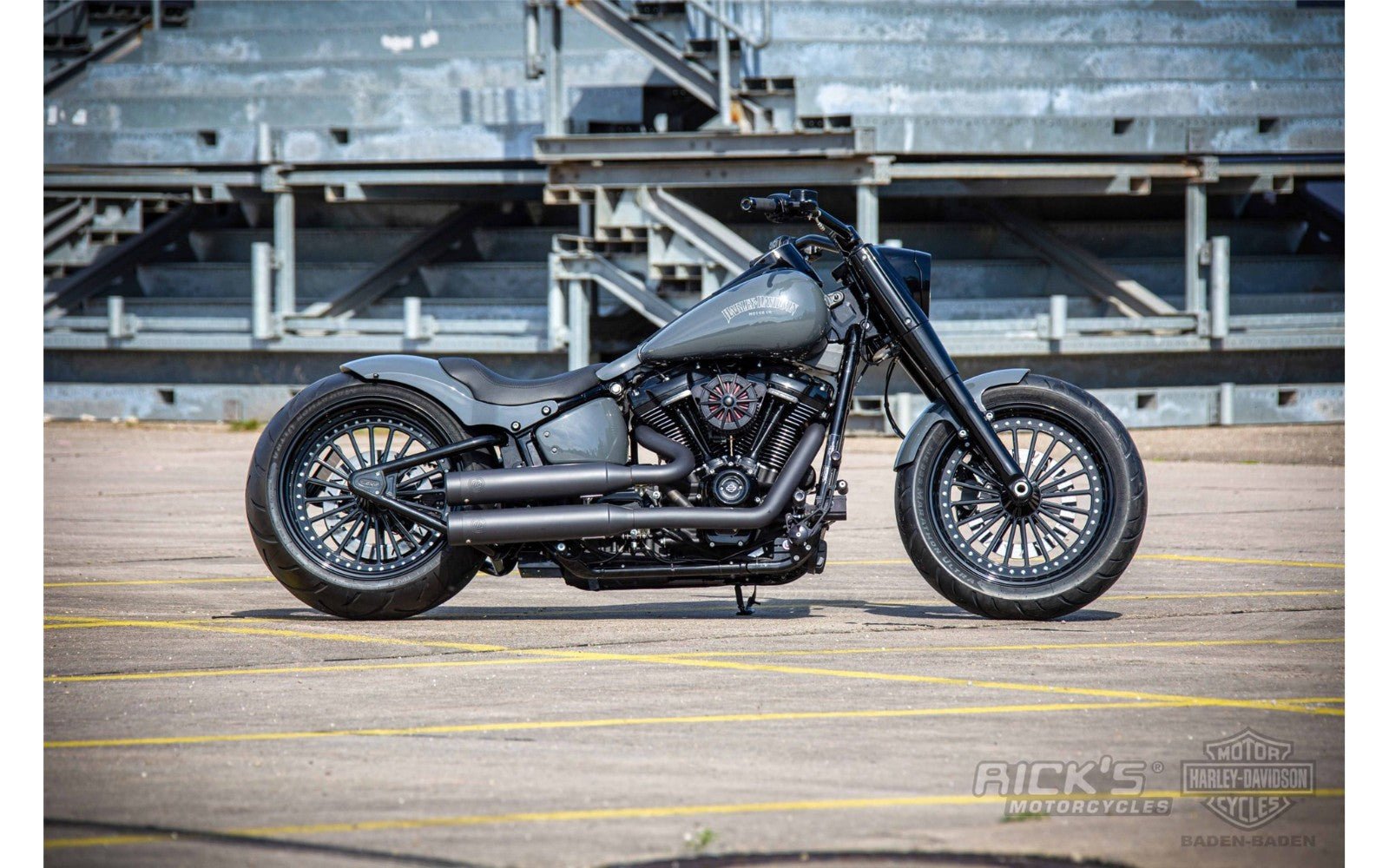 Rick's Air Filter "Good Guys 2" Black Spoke - Henne Company