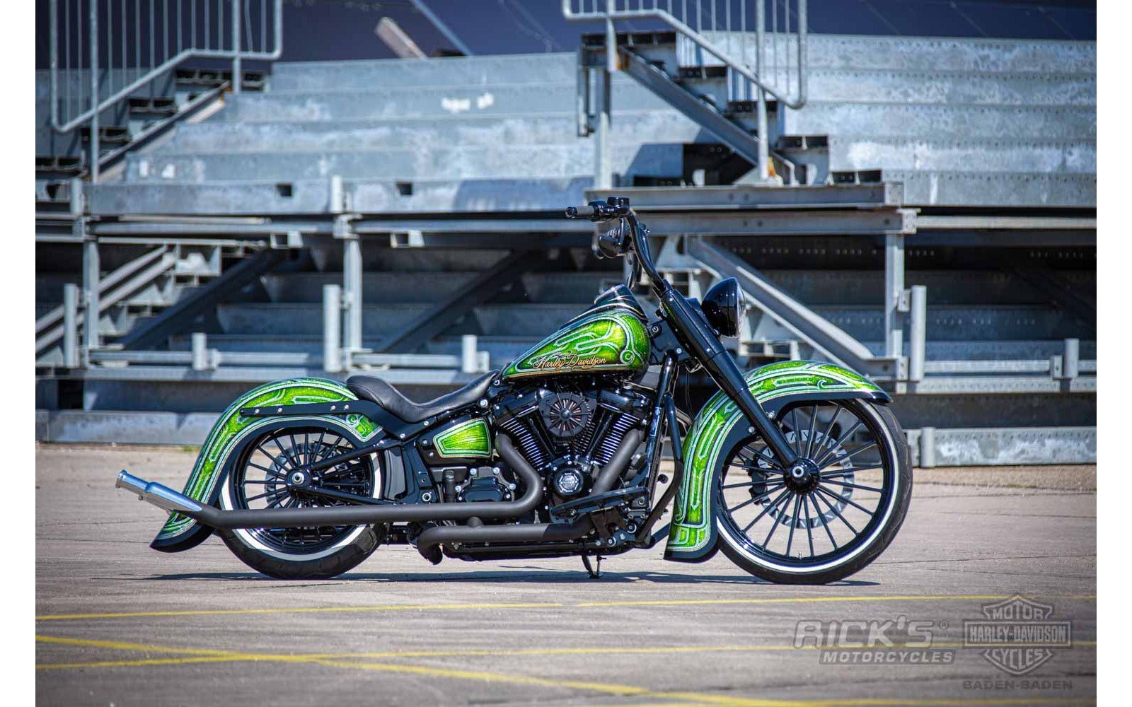 Rick's Air Filter "Good Guys 2" Black Spoke - Henne Company