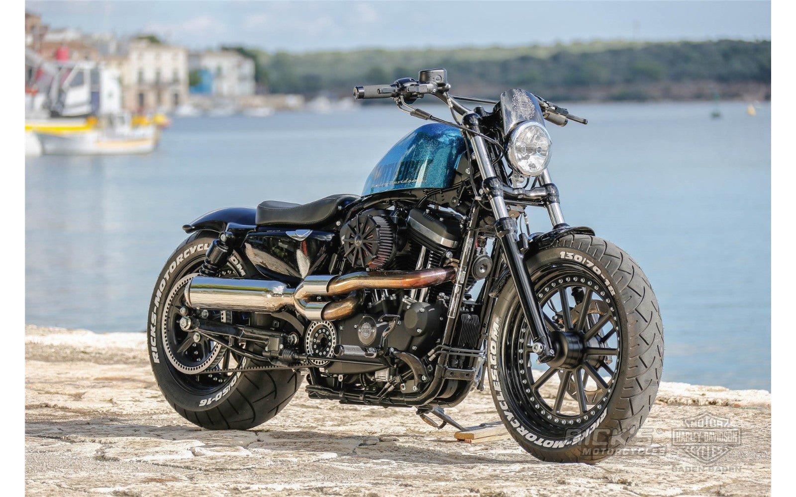 Rick's Air Filter "Good Guys 2" Black Spoke - Henne Company