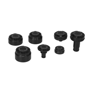 Rick's Axle Cover Set Premium - Fat Bob 18 - up - Henne Company