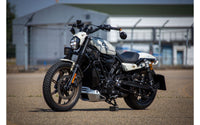 Rick's Belt Guard Matte Set - Nightster 22 - up - Henne Company