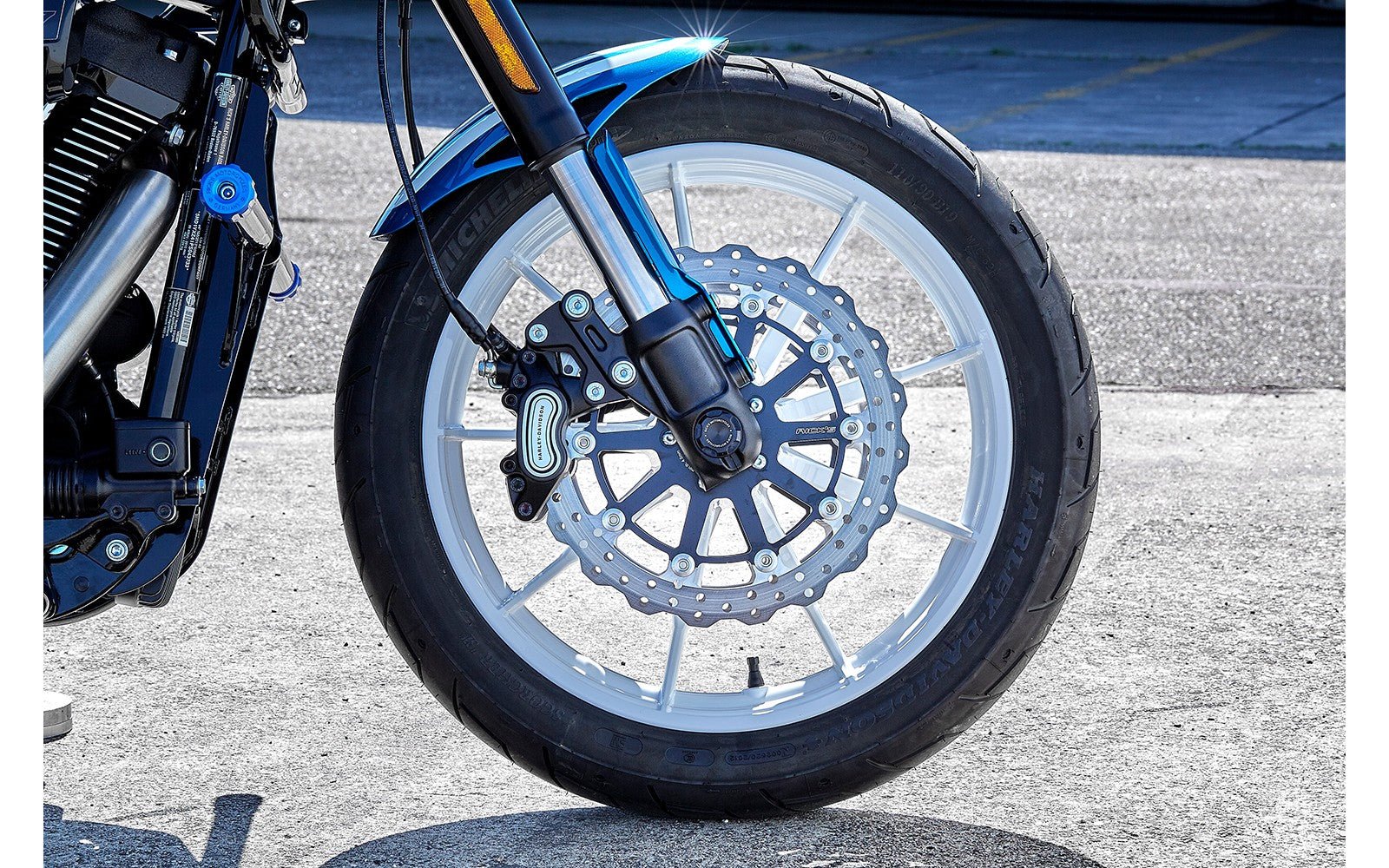Rick's Brake Calipers Adapters (13" Rotors) - Low Rider S/ST / Fat Bob - Henne Company