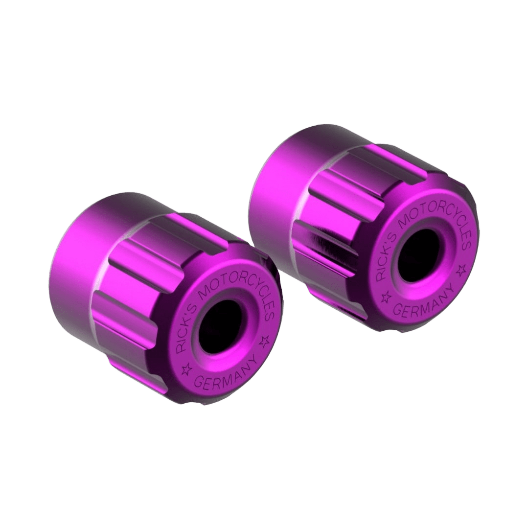 Rick's Clubstyle Crash Bar End Caps Purple - Henne Company