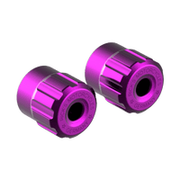 Rick's Clubstyle Crash Bar End Caps Purple - Henne Company