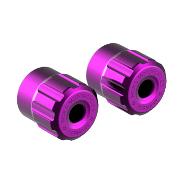 Rick's Clubstyle Crash Bar End Caps Purple - Henne Company