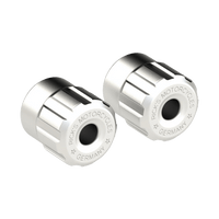 Ricks' Clubstyle Crash Bar End Caps Raw - Henne Company