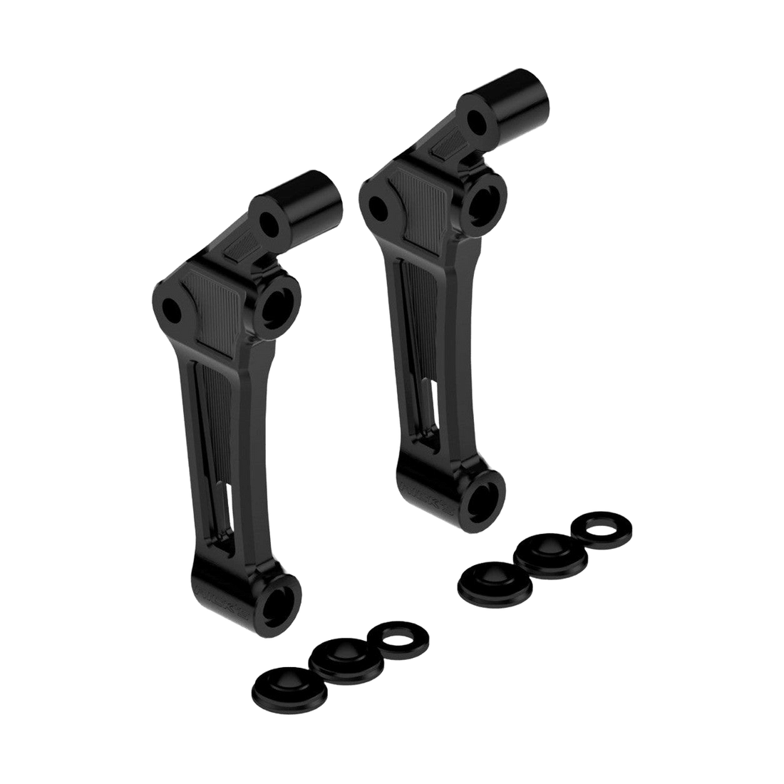 Rick's Clubstyle Front Brake Radial Caliper Adapter Left Side 300mm - 07 - up - Henne Company