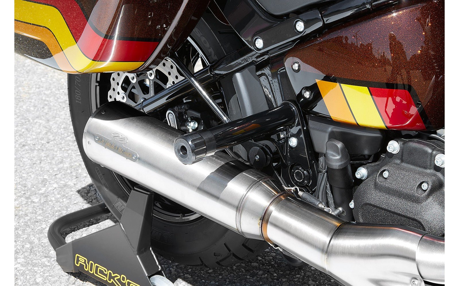 Rick's Clubstyle Rear Crash Bar - Low Rider S/ST 18 - up - Henne Company