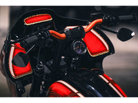 Rick's Clubstyle Riser Pullback "S" With Lower Gauge Housing - Henne Company