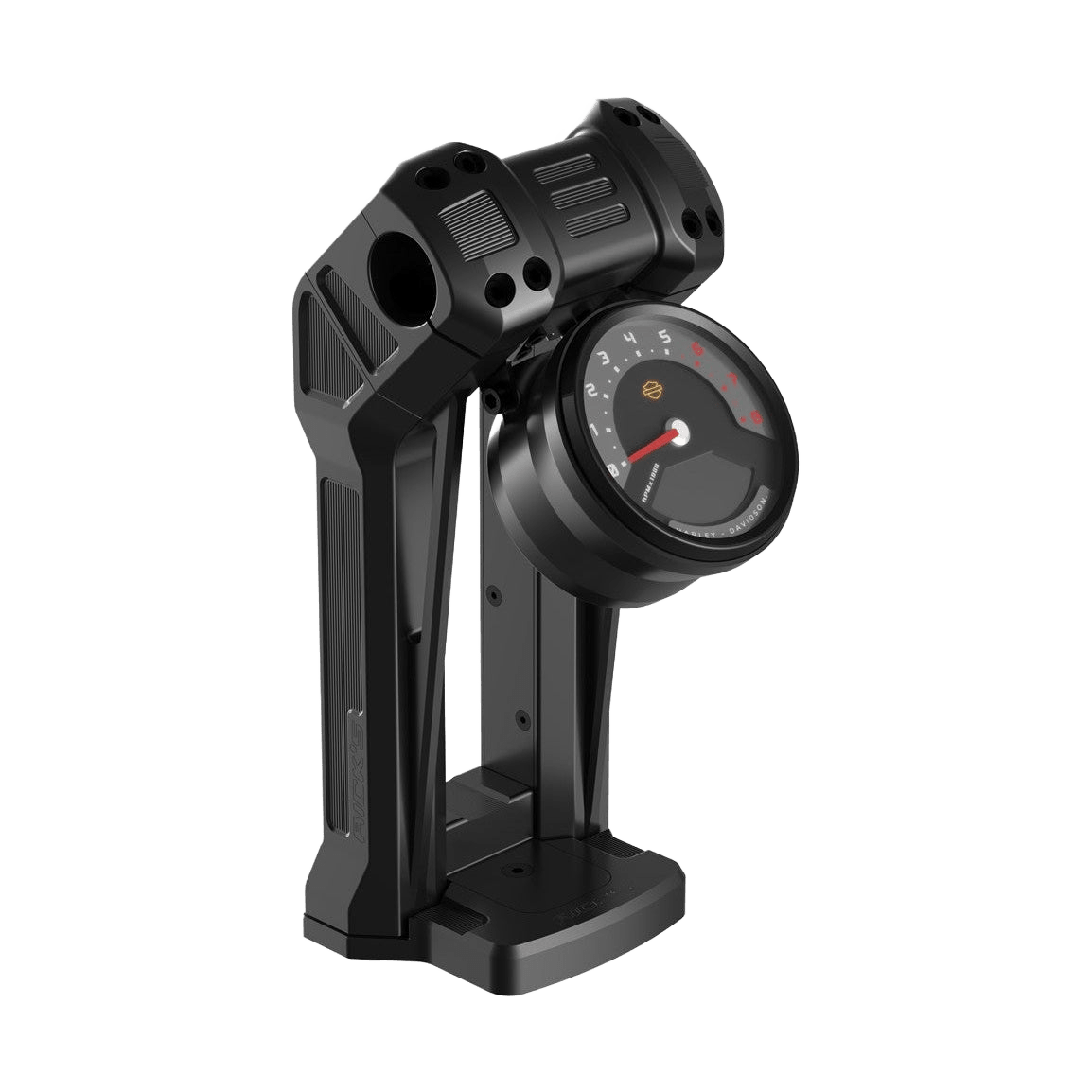 Rick's Clubstyle Riser Pullback "S" With Lower Gauge Housing - Henne Company