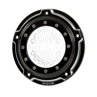 Rick's Derby Cover "Bullauge" Bi - Color With Logo - Softail 19 - up - Henne Company