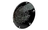 Rick's Derby Cover Gloss Black - Sportster 04 - up - Henne Company