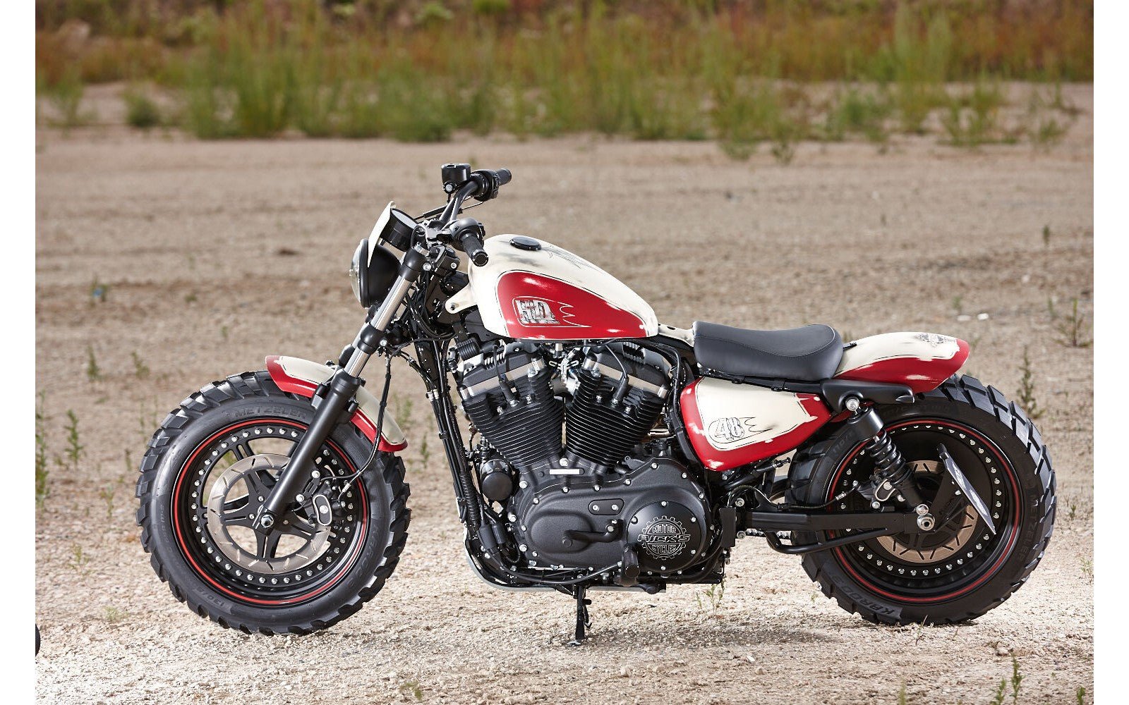Rick's Derby Cover Matte Black - Sportster 04 - up - Henne Company