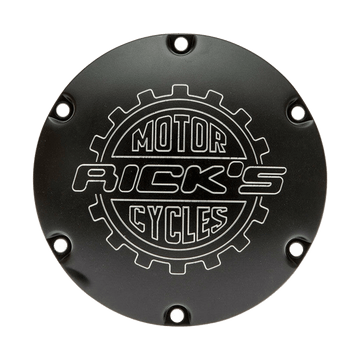 Rick's Derby Cover Matte Black - Sportster 04 - up - Henne Company