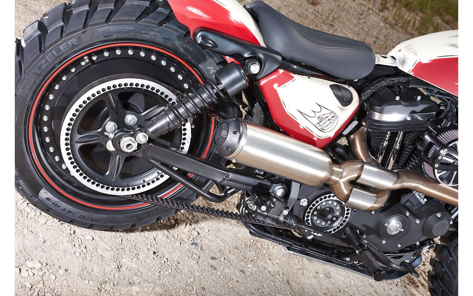 Rick's Fender Strut Covers - Sportster 04 - up - Henne Company