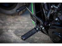 Rick's Footpegs "AK4.7" Black - Softail 18 - up / Sportster S - Henne Company