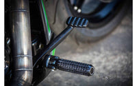 Rick's Footpegs "AK4.7" Raw - Softail 18 - up / Sportster S - Henne Company