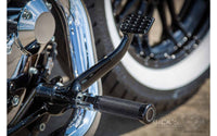 Rick's Footpegs Knurled Raw - Sportster 48 / 72 - Henne Company