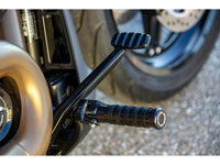 Rick's Footpegs "O - Ring" Black - Softail 18 - up / Sportster S - Nightster - Henne Company