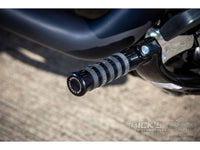 Rick's Footpegs "O - Ring" Black - Softail 18 - up / Sportster S - Nightster - Henne Company
