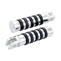 Rick's Footpegs "O - Ring" Polished - Softail 18 - up / Sportster S - Nightster - Henne Company