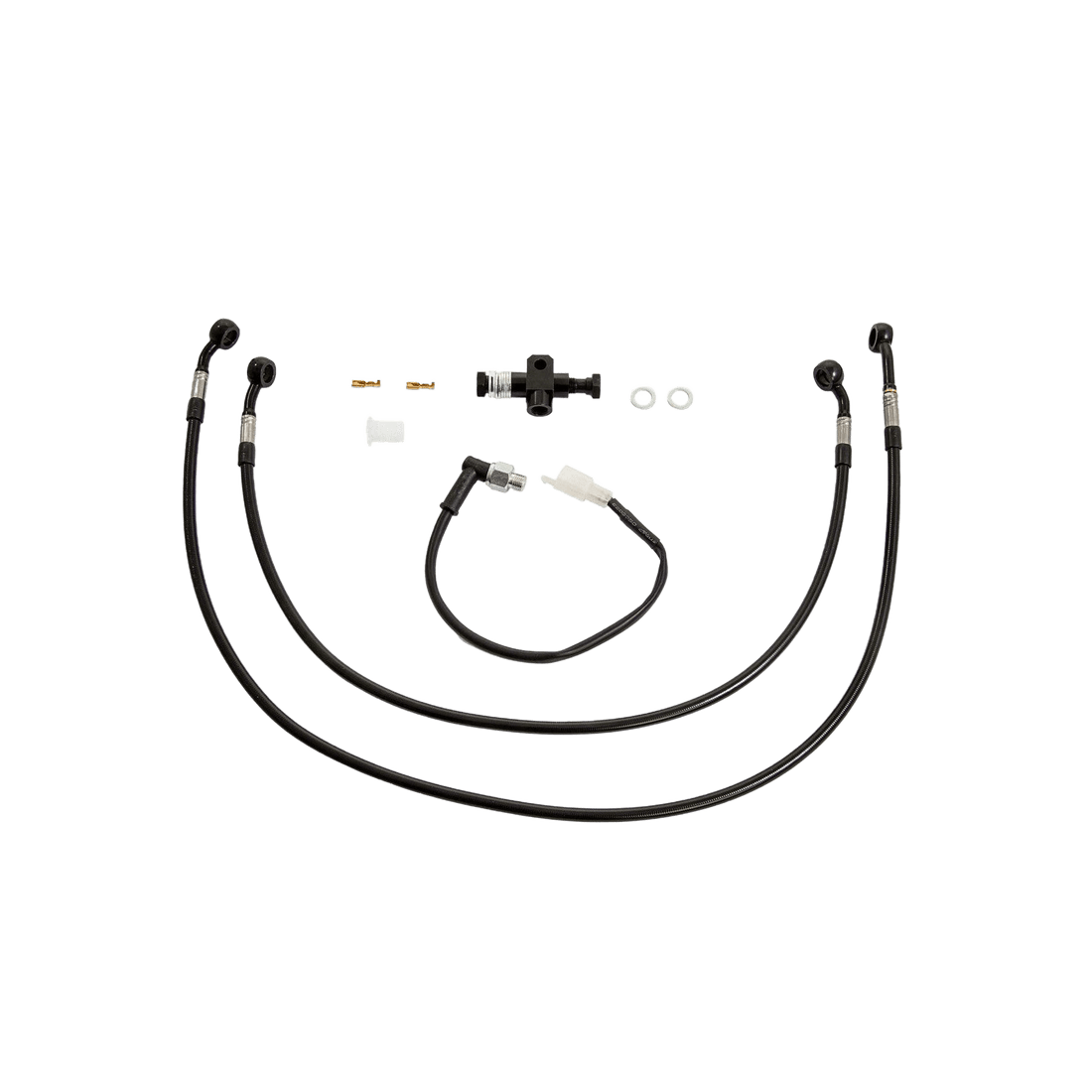 Rick's Forward Controls 4" Brake Lines - Softail 18 - up - Henne Company